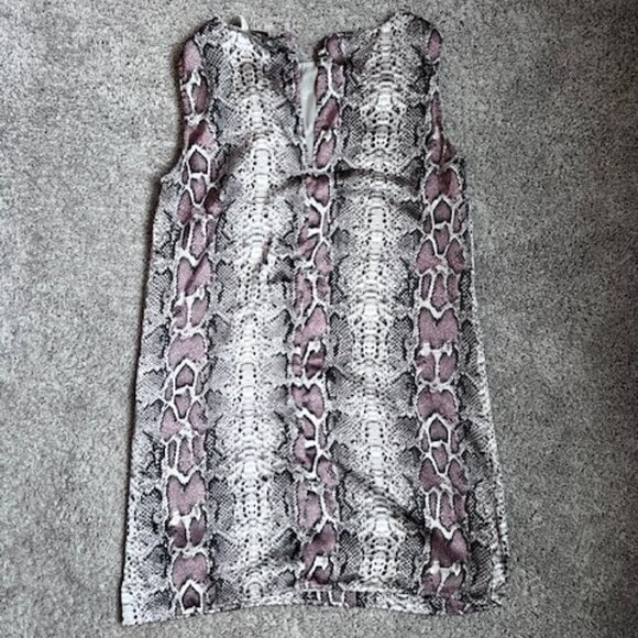 Cynthia Rowley Snakeskin Cocktail Dress size 4 - Picture 2 of 8